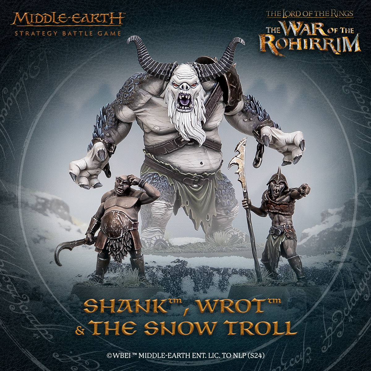 Shank and Wrot have come to loot bodies and unleash their Snow Troll! Get a closer look at the new Middle-earth Strategy Battle Game miniatures: ow.ly/487f50U57yq

#WarhammerCommunity #LotR #WaroftheRohirrim