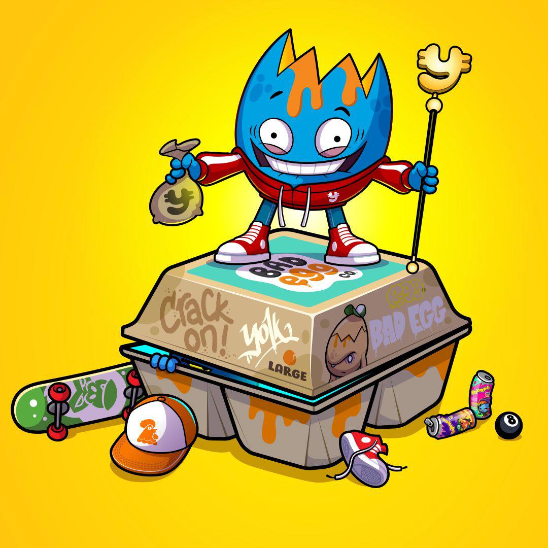 Davincij15's tweet photo. 🚀 Big news! Check out @BadEggCompany—an exciting new web3 project by Toikido Studios. 

Bad Egg is just getting started, and early adopters have a unique opportunity to secure a stake in this brand-new IP with the $YOLK token! 🥚✨ https://t.co/LLGOZhFSnB