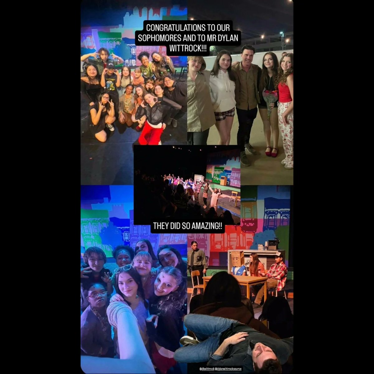 Congratulations to a successful directorial debut, <a href="/dkwittrock/">Dylan Wittrock</a> 🎉 !! 

📸 @ lachsatheatre 🎭

#dylanwittrock #dkwittrock #wittrock #finnwittrock #lachsa #thedaytheinternetdied @finnwittrock <a href="/Solsparky/">Kate Crowley</a>