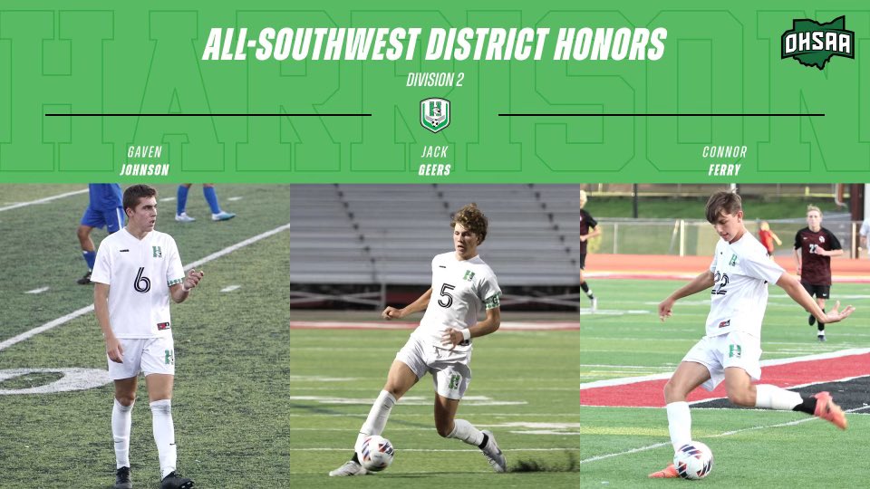 We had three players receive All-Southwest recognition…congratulations Connor Ferry, Jack Geers, and Gaven Johnson!!