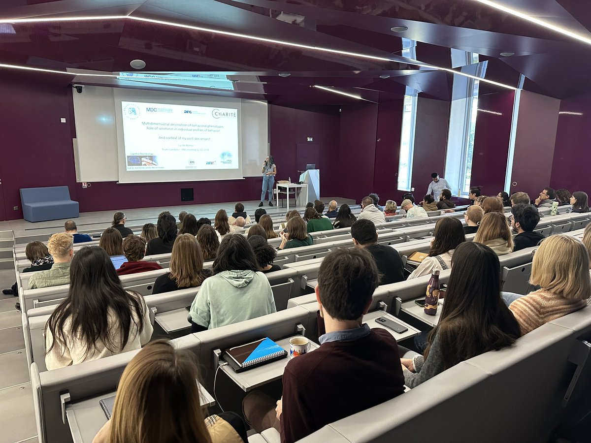 Interdisciplinary Institute for Neuroscience 🧠 (@iins_bordeaux) on Twitter photo #IINSmeeting 👥🟢 This month #IINScommunity💚listens to Lucille Alonso on serotonin, <a href="/PMuttathukunnel/">Paola Muttathukunnel</a> on trans-synaptic and <a href="/daniel_choquet1/">Daniel Choquet</a> on 'D'un amphithéâtre à l'autre'!
<a href="/Neuro_Bordeaux/">Bordeaux Neurocampus</a> #IINSmeeting 👥🟢 This month #IINScommunity💚listens to Lucille Alonso on serotonin, <a href="/PMuttathukunnel/">Paola Muttathukunnel</a> on trans-synaptic and <a href="/daniel_choquet1/">Daniel Choquet</a> on 'D'un amphithéâtre à l'autre'!
<a href="/Neuro_Bordeaux/">Bordeaux Neurocampus</a>