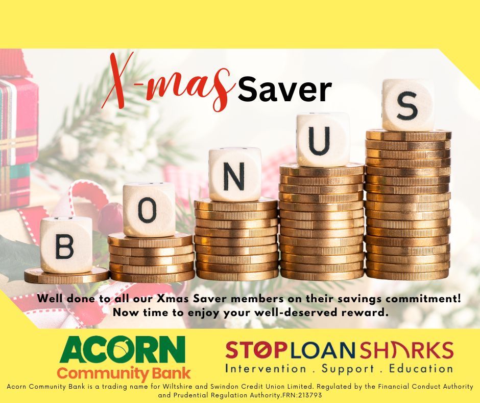 🎄✨ X-mas Saver bonus has been paid! ✨ Congrats to all our X-mas Saver members. Enjoy your bonus just in time for the holidays 🎅🎁
Bonus funded by England IMLT, using recovered funds from loan sharks. Learn more or report anonymously: stoploansharks.co.uk. #XmasSaver