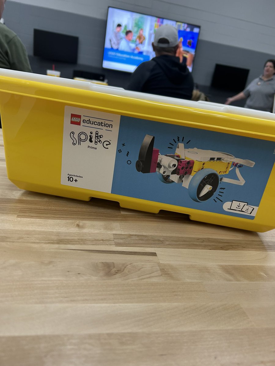 I am so excited to be in Lego Education training today! <a href="/LEGO_Education/">LEGO Education</a>