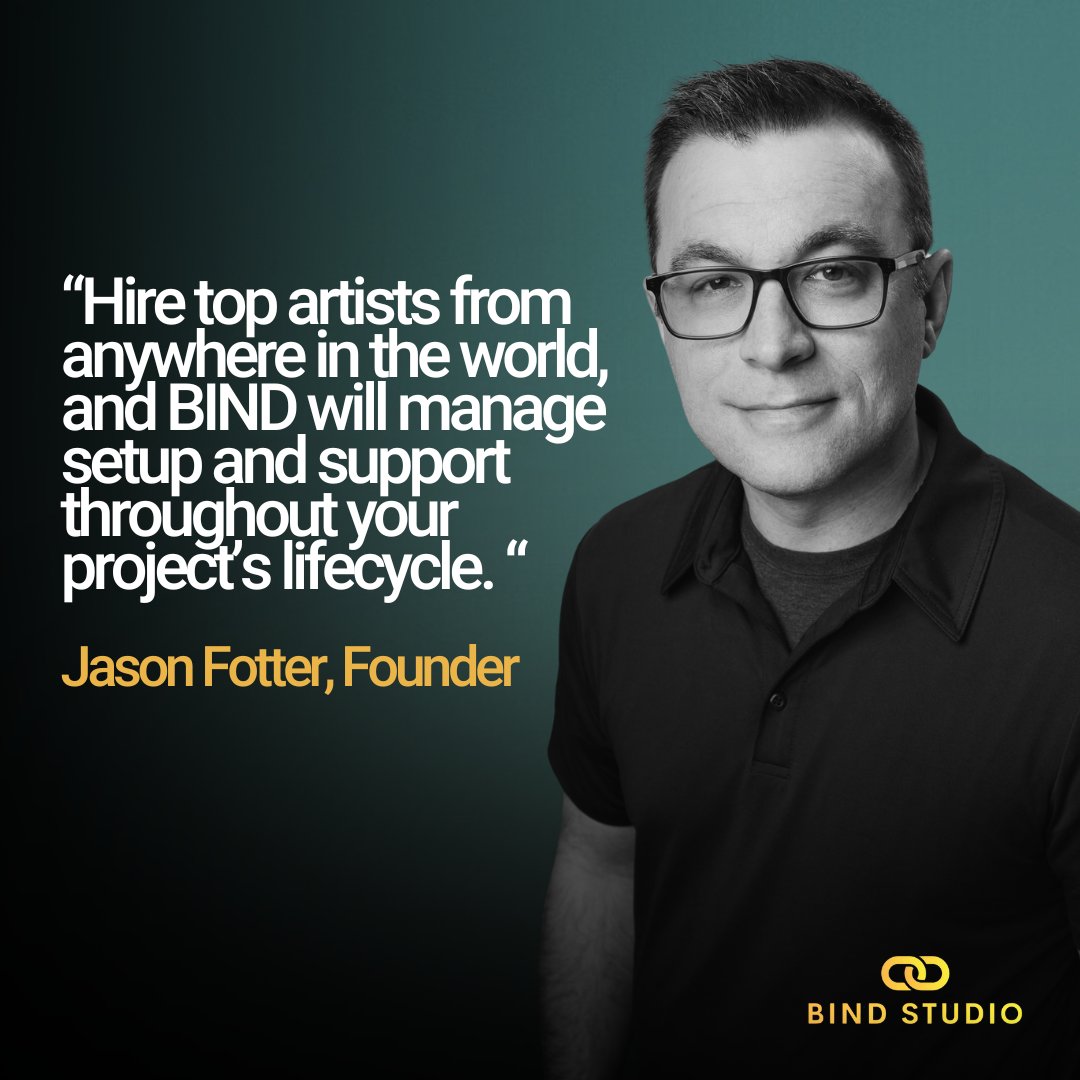 ChuckParkerTech's tweet photo. Great interview with Jason Fotter on how Bind Studio supports productions in achieving their VFX needs! #VFX #BindStudio #ClearViewFlex #filerunner 
Read here: https://t.co/c3pNfNjQxd https://t.co/Wr9zWvYMf0