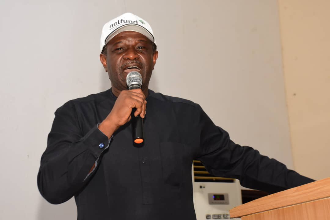 NELFUND's tweet photo. Managing Director of the Nigerian Education Loan Fund (NELFUND), Mr Akintunde Sawyerr was on Tuesday at the Federal University, Dutse, Jigawa State alongside members of his entourage on a student loan sensitization tour. https://t.co/BUI4wVHc2V