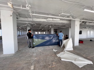 Divadisplaysinc's tweet image. Kicking Off the Wall Wrap Installation!
We’re at the starting line of transforming this space with a brand-new wall wrap installation. Want a fresh look for your space? Call us at 301-798-2717 to get started!
#WallWraps #InstallationInProgress #TransformYourSpace #ElevatorLobby