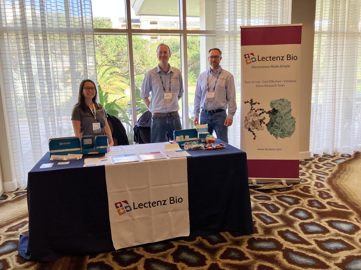 lectenz_bio's tweet image. Want to learn more about our novel glyco reagents? Stop by our booth at the 2024 @SFGlycobiology Annual Meeting!