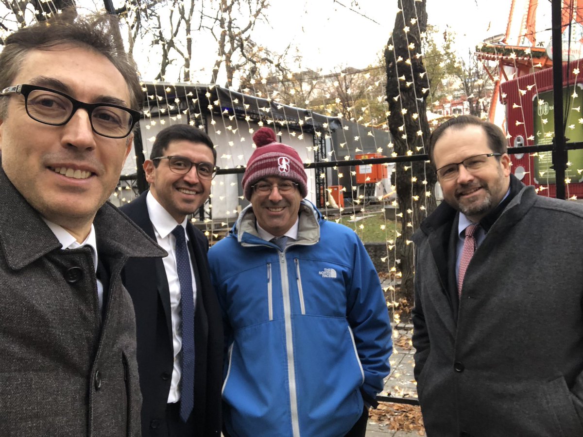 NYCStein's tweet photo. Great day of presentations to clients in Oslo talking about the election and its industry impacts, with my @BBGIntelligence and @economics colleagues @nathandeanDC, @PatAlvarezB, @RushEconomics, Omid Vaziri and Rod Turnbull. What a lovely city. https://t.co/tMYzF3H1sH