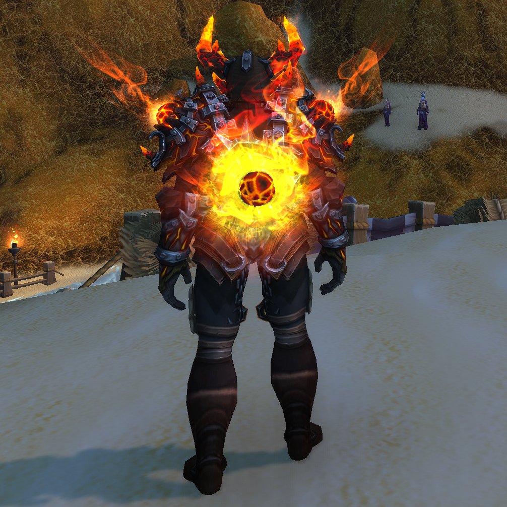 AnvilGaming's tweet photo. @Warcraft A bit late, but i'm REALLY proud of this one. I present the Lava Lord Shaman. #mogmonday https://t.co/CehKXF2Vp5