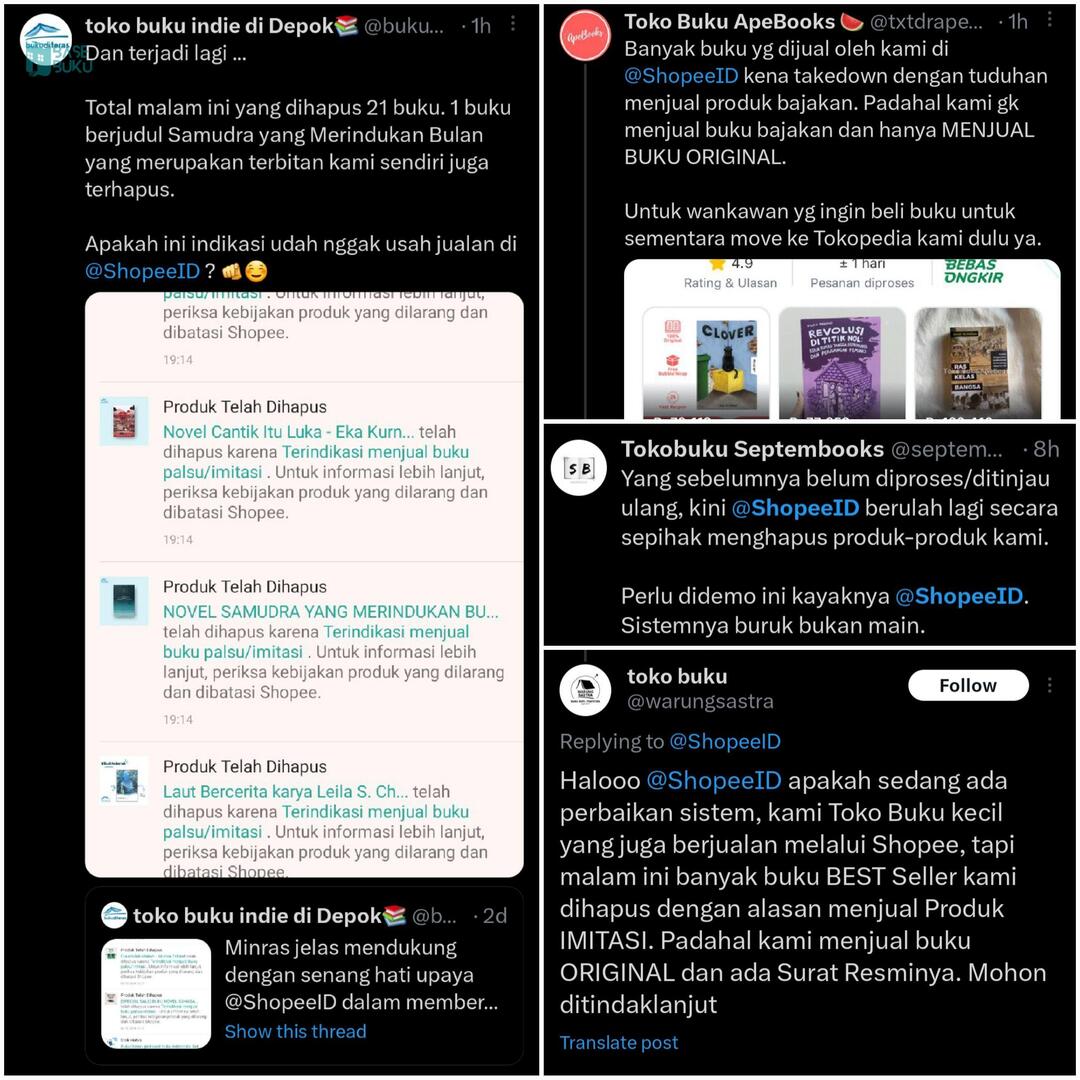 basebuku's tweet photo. Menurut kalian, kasus ini gimana gaes?
Gimana supaya bisa viral maksudnya, soalnya kalau belum viral gak akan ada perbaikan 💀 📚 https://t.co/U91Nz3YVjl
