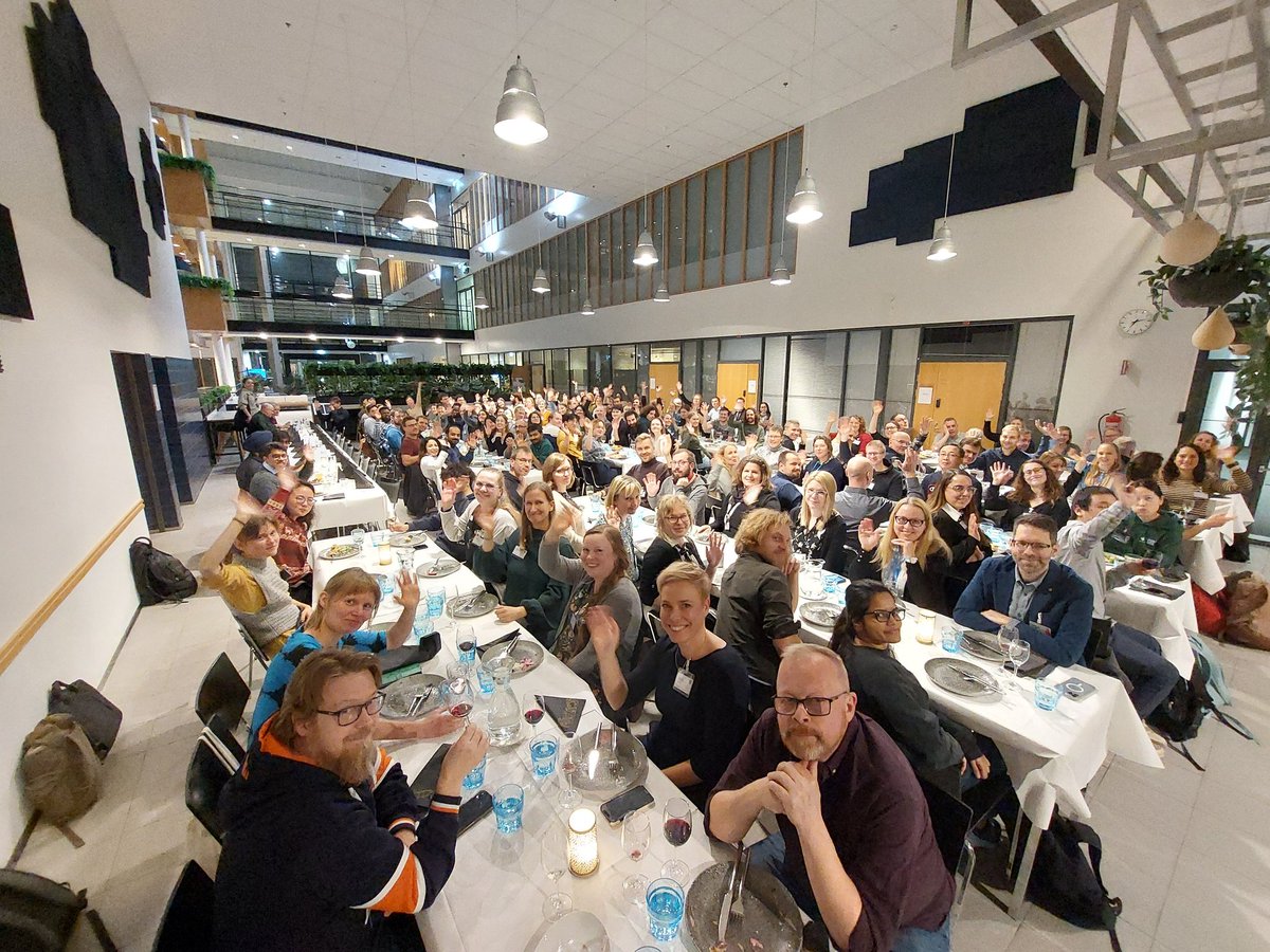 Atmosphere and Climate Competence Center (ACCC) (@accc_fs) on Twitter photo It's a wrap! 🤝🏼 Thank you everyone for participating in this year's ACCC-FASN conference! A special thanks to the organizing committee, all presenters and <a href="/meteorologit/">Ilmatieteen laitos</a> for hosting!
Looking forward to next year ✨️
📸 from conference dinner It's a wrap! 🤝🏼 Thank you everyone for participating in this year's ACCC-FASN conference! A special thanks to the organizing committee, all presenters and <a href="/meteorologit/">Ilmatieteen laitos</a> for hosting!
Looking forward to next year ✨️
📸 from conference dinner