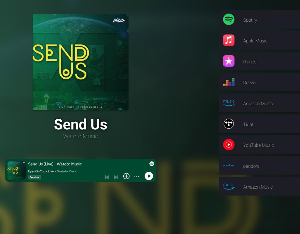 "Send Us,” the new album from Watoto Worship, is now available on all major music platforms! Tune in at slinky.to/SendUs for inspiring and uplifting worship that will fill your heart with joy.