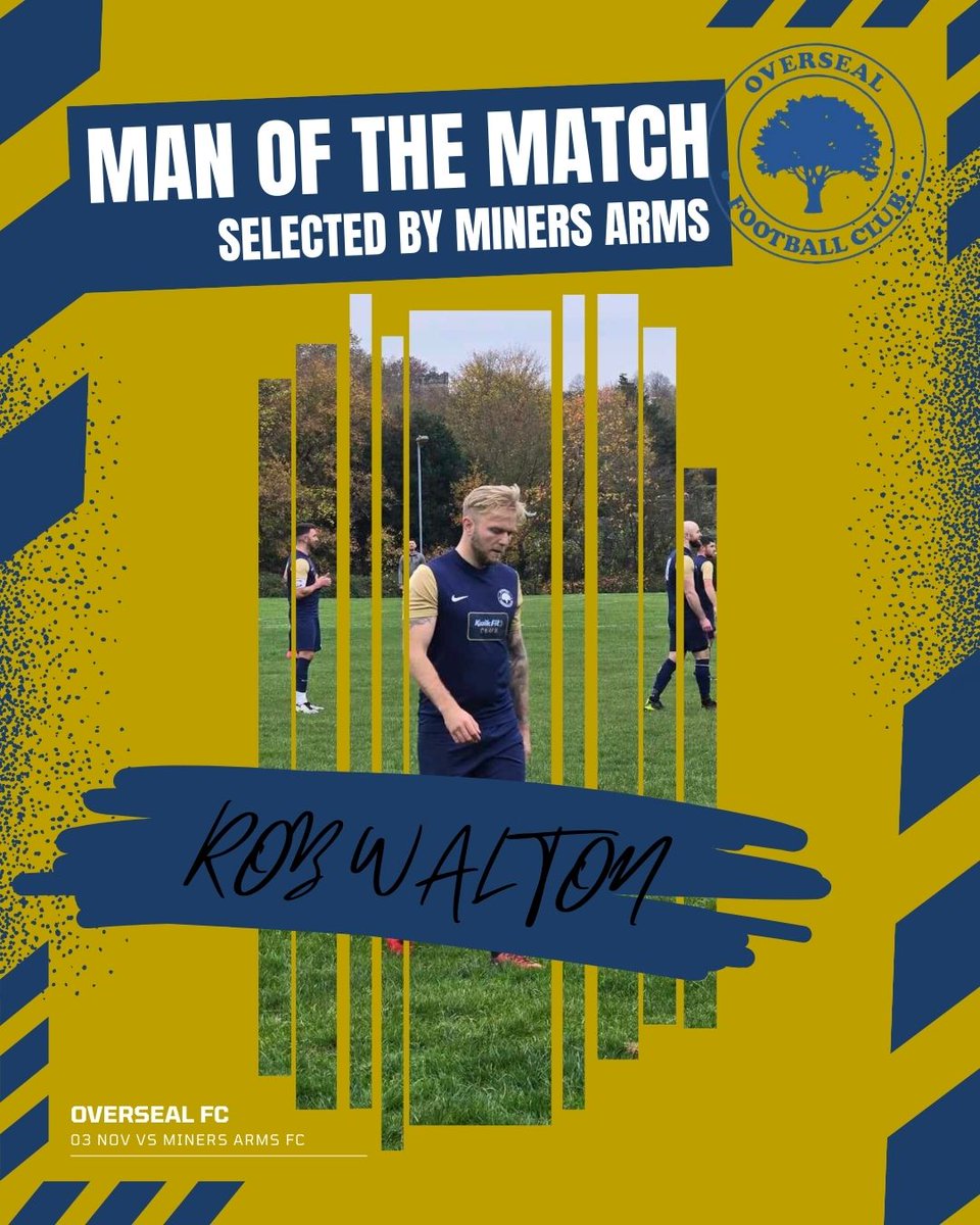 From the cup defeat to Miners Arms FC, we did have our wizard on the wing pick up a MOTM!

Well done Rob!