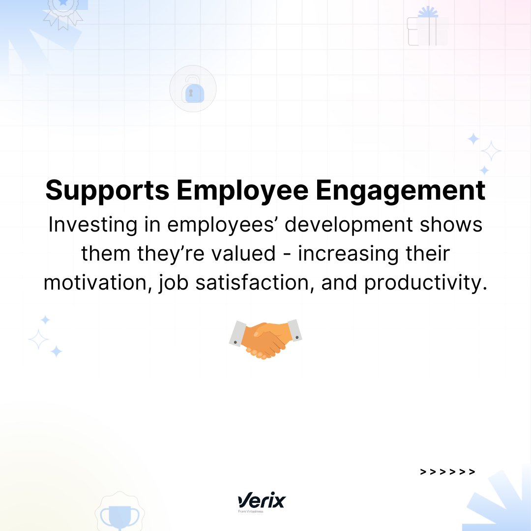 Verix_io's tweet photo. 𝐂𝐞𝐫𝐭𝐢𝐟𝐢𝐜𝐚𝐭𝐢𝐨𝐧 𝐈𝐧 𝐓𝐡𝐞 𝐋𝐞𝐚𝐫𝐧𝐢𝐧𝐠 𝐈𝐧𝐝𝐮𝐬𝐭𝐫𝐲

The global workplace training industry is projected to reach $401 billion this year, reflecting the growing importance of Learning & Development (L&D). Studies show that investing in employee training increases engagement, motivation, and productivity. Employees who feel valued through L&D programs are more likely to be satisfied and contribute to growth.

Verix makes L&D programs impactful with blockchain-powered certificates that are verifiable, tamper-proof, and shareable online.

Transform how you engage your workforce today.

Visit https://t.co/gKOO3Bm48A to learn more.

#LearningAndDevelopment #EmployeeEngagement #BlockchainCredentials #WorkplaceTraining #Verix #EmpoweringEmployees

Reference: Statista