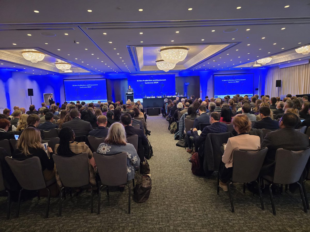 Istituto Affari Internazionali - IAI (@iaionline) on Twitter photo Kicking off the 13th edition of the EU Non Proliferation and Disarmament Conference!
Organised by IAI on behalf of <a href="/EU_NonProlif/">EU Non-Proliferation and Disarmament</a>, the conference is a major international event that gathers #nonproliferation and #disarmament experts.
Follow the 🧵 for more
#EUNPDC2024 Kicking off the 13th edition of the EU Non Proliferation and Disarmament Conference!
Organised by IAI on behalf of <a href="/EU_NonProlif/">EU Non-Proliferation and Disarmament</a>, the conference is a major international event that gathers #nonproliferation and #disarmament experts.
Follow the 🧵 for more
#EUNPDC2024