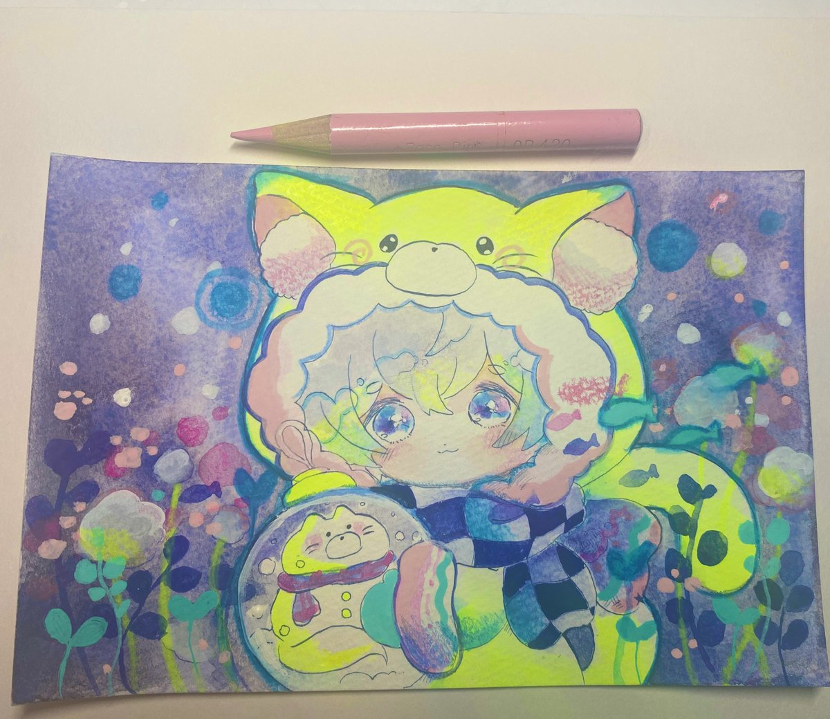 「drawing1 」|ちくわミエル 𝘤𝘩𝘪𝘬𝘶𝘸𝘢𝘮𝘪𝘦𝘭のイラスト