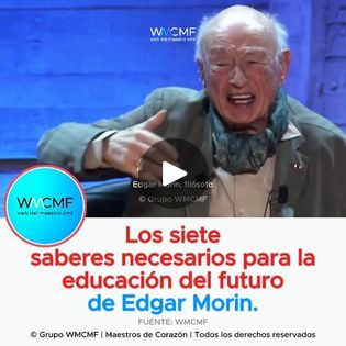 cmf_w's tweet photo. Estos son los siete #saberes #necesarios para la #educación del futuro de Edgar Morin. https://t.co/tdPdjnUVso @edgarmorinparis https://t.co/wC58WSjdxR