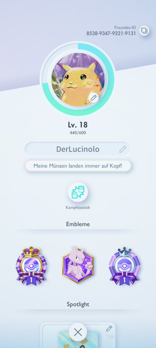 DerLucinolo's tweet photo. Fam add me on @PokemonTCGP but be fast! 🫰💫

Id: 8538934792219131 https://t.co/JFpHnNWdiT