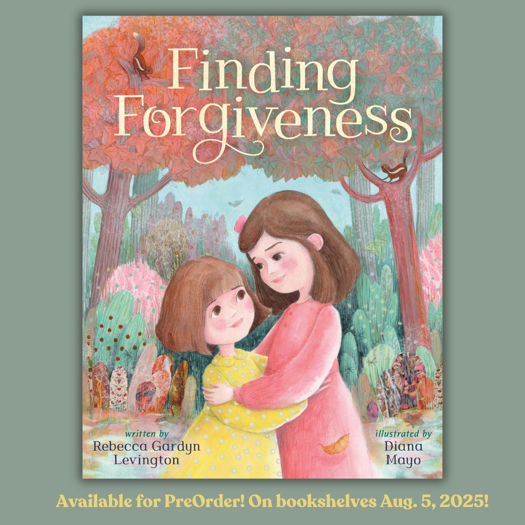 WriterRebeccaGL's tweet photo. COVER REVEAL! 🥳FINDING FORGIVENESS by me &amp; @dianamayoillo is out 8/5/25! The #pb is about having the courage to ask for forgiveness &amp; having the grace to give it-to others &amp; to ourselves, set during Tashlich on the #jewish holiday of Rosh Hashanah. @MacKidsBooks @kaitlynlean17 https://t.co/BroJuGCWuz