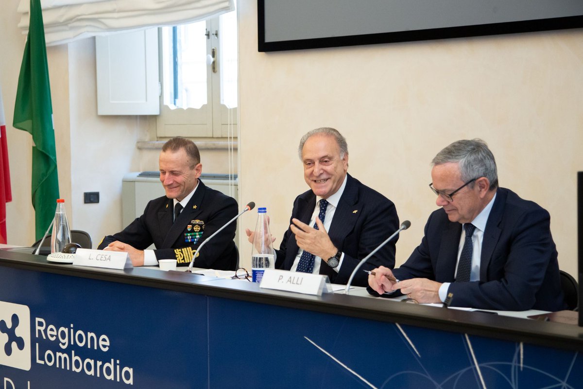 UdcIta's tweet photo. L’onorevole @L_Cesa , Presidente della Delegazione italiana nell’Assemblea Parlamentare #Nato ha partecipato giovedi 7 novembre all'evento “Security and Defence Days 2024” promosso dalla Fondazione De Gasperi a Roma. https://t.co/A6Q7x5USn6 https://t.co/QrEFGR35Kd