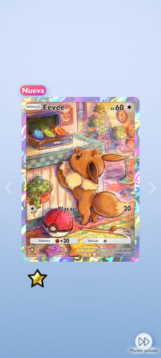 Ha sido el mejor sobre que me ha tocado en <a href="/PokemonTCGP/">Pokémon TCG Pocket</a> 🥺🥺🥺