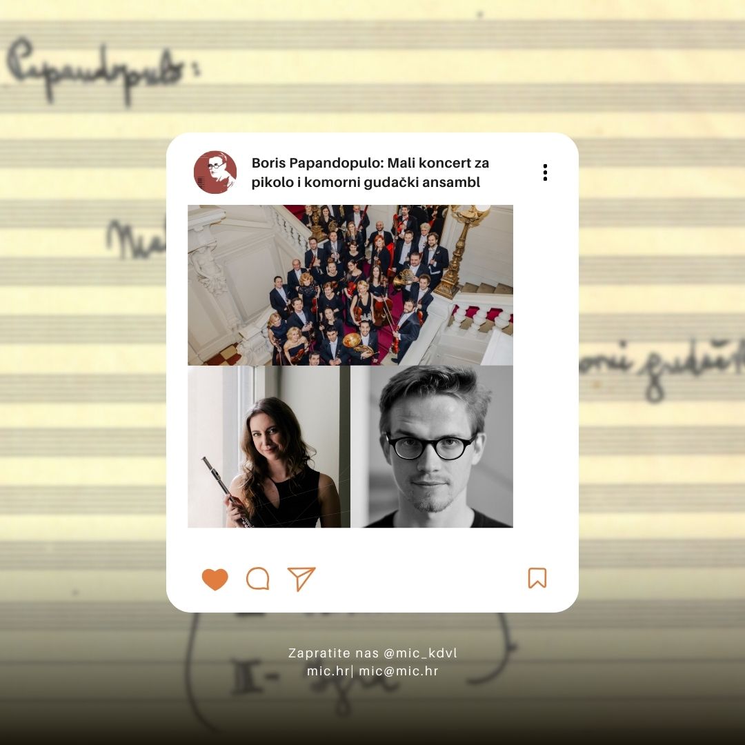 CroatianMusic's tweet photo. Tonight in Sisak!🤩 Croatian Chamber Orchestra performs the Little Concerto for Piccolo and Chamber String Ensemble by Boris Papandopulo🎵🎶#BezNotaNemaIzvedbe #MICpoMIC #CroatianMIC #MuzickiInformativniCentar
https://t.co/CMC6OUDTyJ https://t.co/rEbdTLLVKn