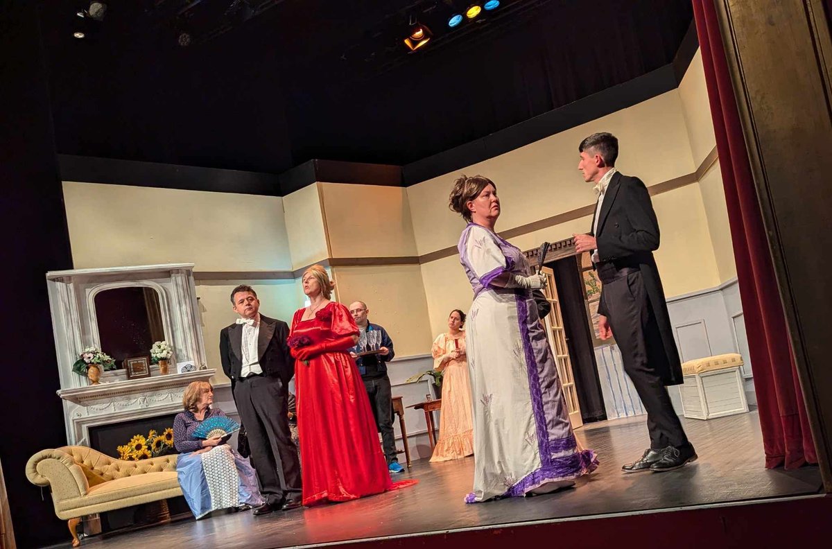 GranthamDrama's tweet photo. Behind the scenes look at our Tech rehearsal yesterday 👀

There are still tickets available! Get them here: https://t.co/AxIYc2EQyJ https://t.co/BUaxtSMg8w