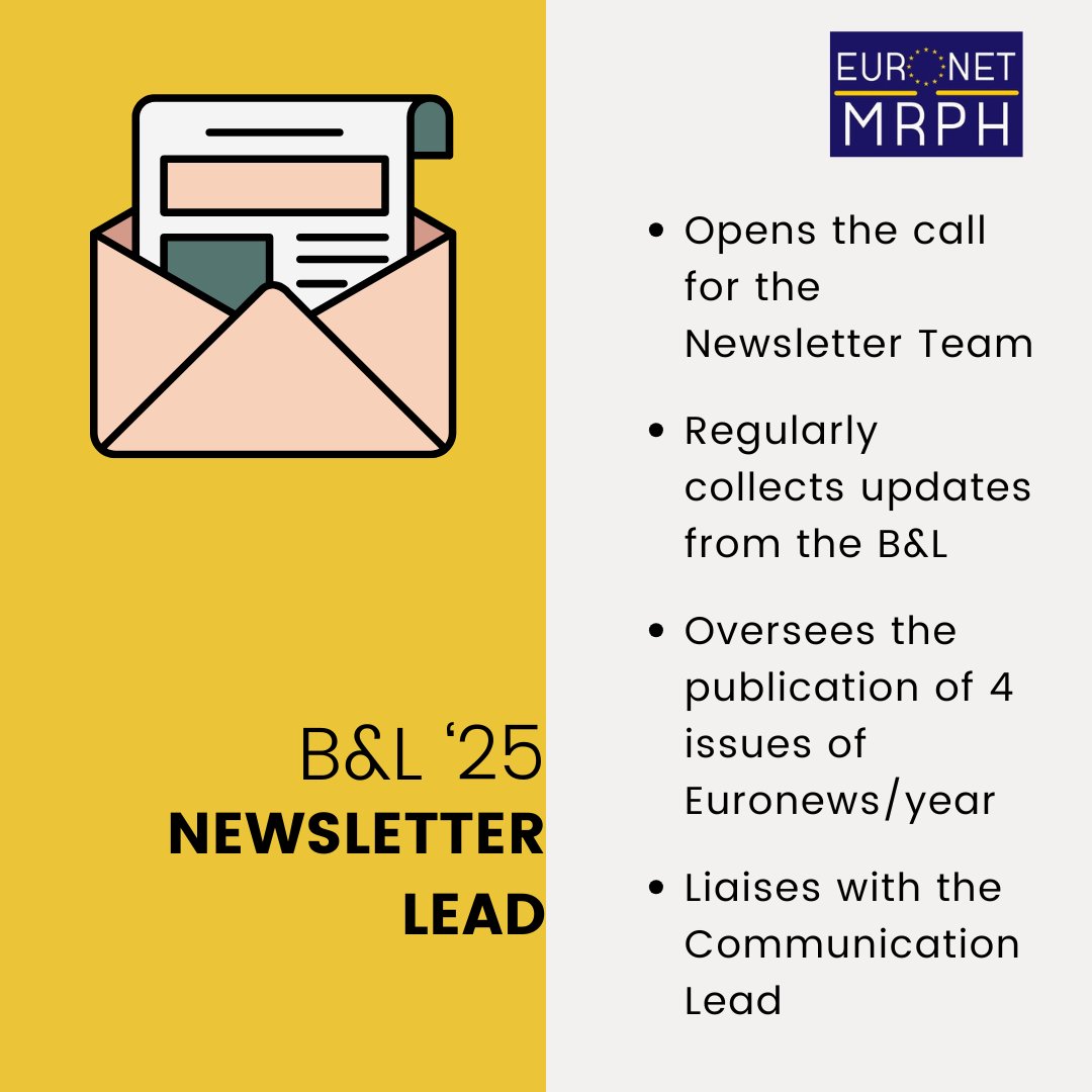 Board and Leads 2025 applications are open!

⏰ Deadline: November 12 - November 25 (23:59 CET)
📝 How to Apply: Complete the application form, link in bio!
🔄 Multiple Positions: If you're interested in more than one role, please submit a separate form for each position.