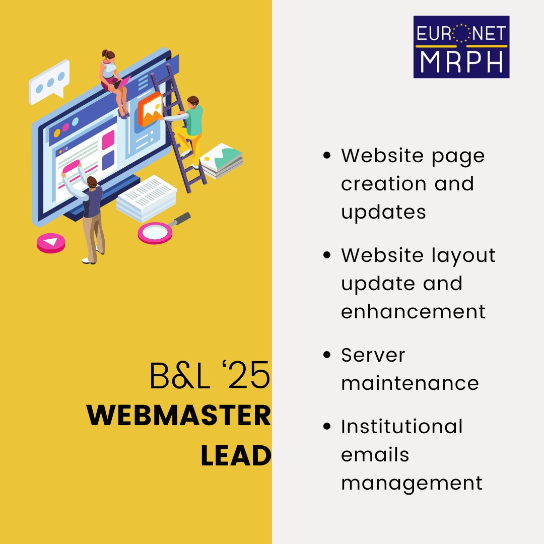 Board and Leads 2025 applications are open!

⏰ Deadline: November 12 - November 25 (23:59 CET)
📝 How to Apply: Complete the application form, link in bio!
🔄 Multiple Positions: If you're interested in more than one role, please submit a separate form for each position.