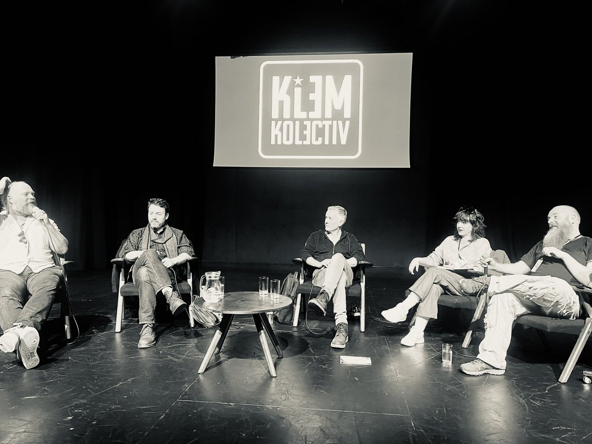 Fascinating panel discussion on Music &amp; AI at <a href="/OutputBelfast/">Output Belfast</a> in <a href="/TheMACBelfast/">The MAC</a>