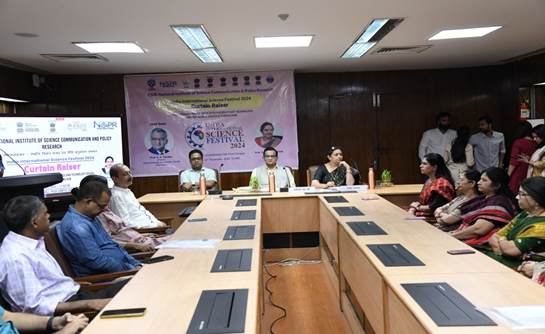 PBSHABD's tweet photo. #UPADTE | CSIR-NIScPR hosts the curtain raiser for #IISF2024 at Vivekanand Hall, Pusa Campus, marking the official launch of this mega science festival. A celebration of innovation, research, and scientific collaboration! 🔬🌍
Find the complete story on #PBSHABD. Free to sign up and use for media organizations on https://t.co/v7FjNyEbNI
@CSIR_IND @iisfest #ScienceFestival #Innovation #Researchpaper