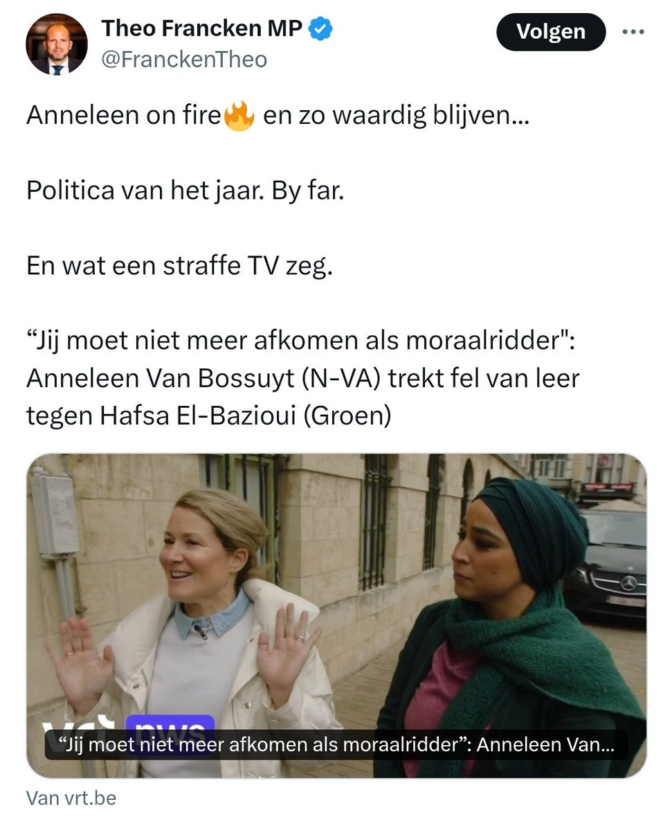 Aan alle satirici: jullie mogen het laptopje dichtklappen voor vandaag.