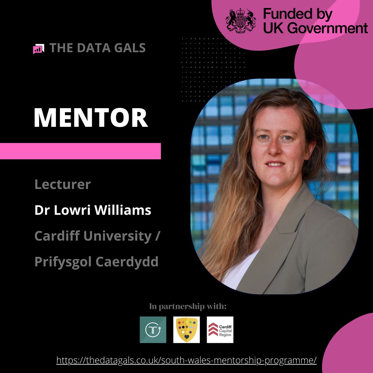 I'm so excited to have the opportunity to be <a href="/TheDataGals/">The Data Gals</a> mentor. I can't wait to uplift women in my local community and share my experience in data science and education 😍 

#DataScience