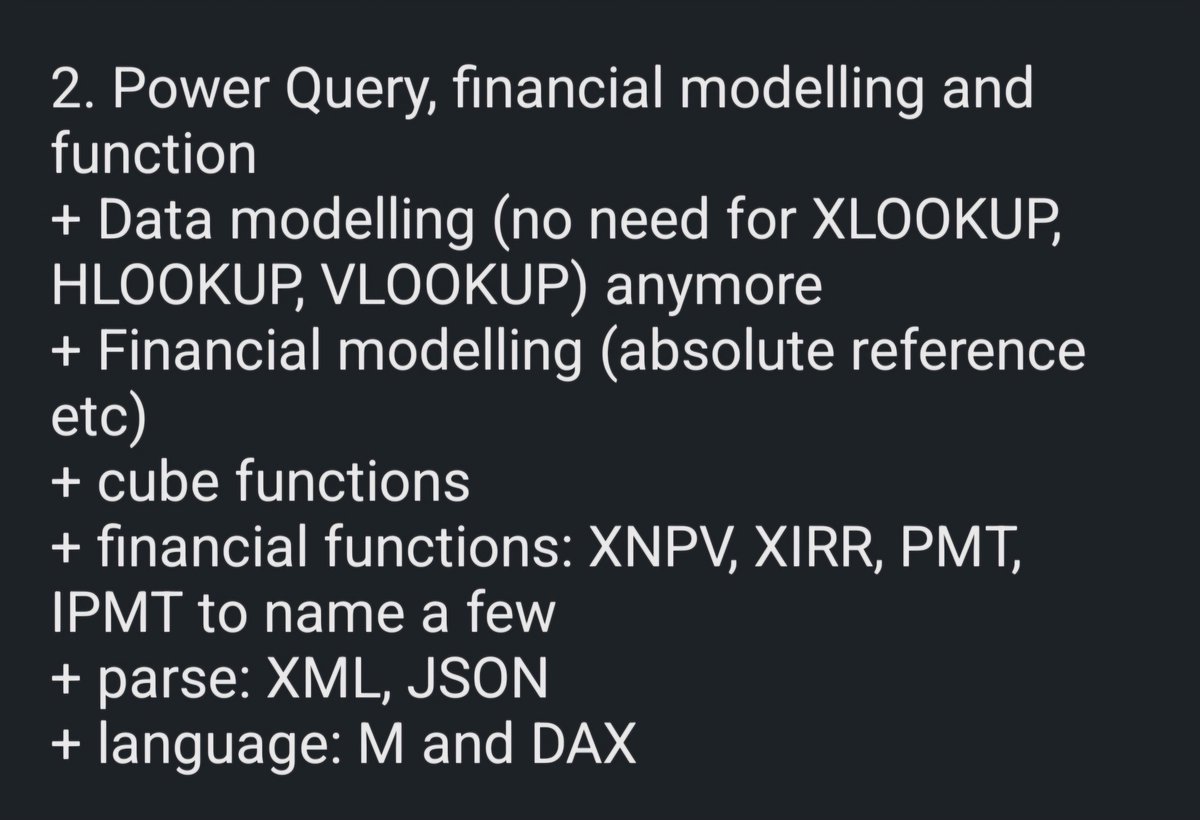 SyarmineS's tweet photo. Been away for a while.

Sharing Excel Tips  🌟

If you are an Excel beginner or enthusiast looking for Advanced Excel course, ensure the content contains the following: https://t.co/Fmi8Zfgtl1