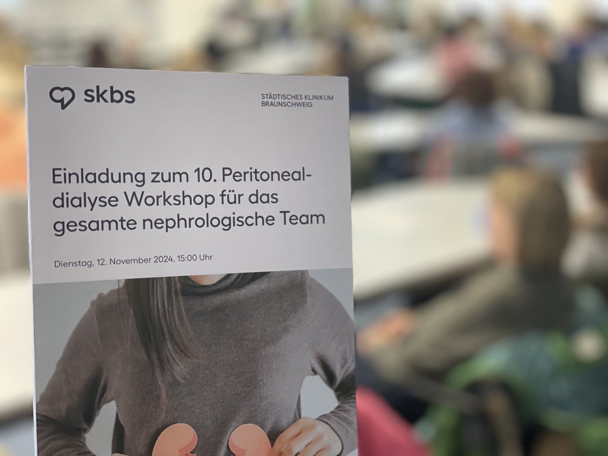 Jan T Kielstein (@jtkidney) on Twitter photo Running out of chairs at our 10th inter-professional, interdisciplinary peritoneal dialysis workshop <a href="/KlinikumBS/">skbs - Städtisches Klinikum Braunschweig gGmbH</a>. Running out of chairs at our 10th inter-professional, interdisciplinary peritoneal dialysis workshop <a href="/KlinikumBS/">skbs - Städtisches Klinikum Braunschweig gGmbH</a>.