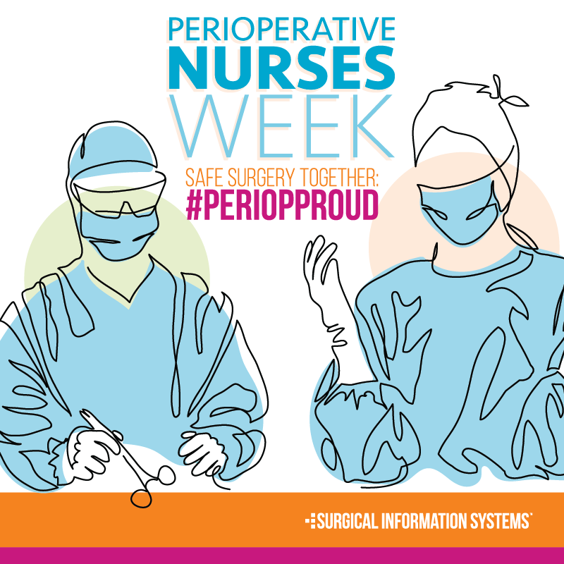 SISfirst's tweet image. Wishing all Perioperative nurses at SIS, our partner ASCs, and future clients a happy Perioperative Nurses Week! Thank you for your hard work and dedication.