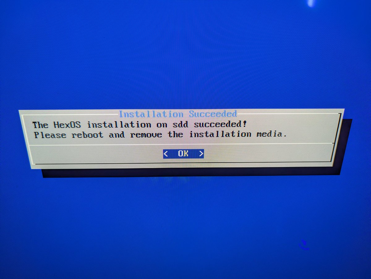 HexOS Official tweet media