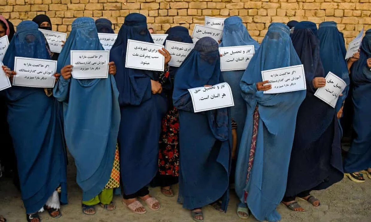 If Western feminists all really cared about women in Afghanistan who are denied the right to education and Iranian women who are forced to wear hijab then they would campaign to give them asylum here.