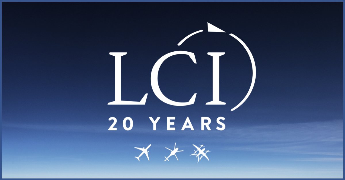 We are 20 today!

On this day in November 2004, LCI delivered its first commercial fixed wing aircraft and, with that, embarked on a unique journey in aviation. 

Read more here: bit.ly/3YxbtKO