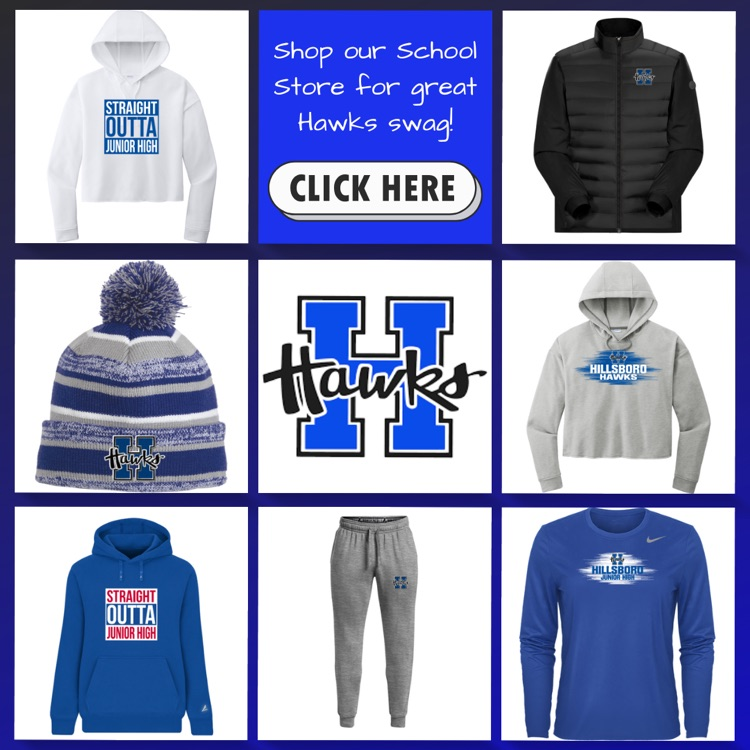 Click this link to purchase items from the JH School Store. Orders close on Friday and will be here before Christmas: bsnteamsports.com/shop/eJtmoEKPUf