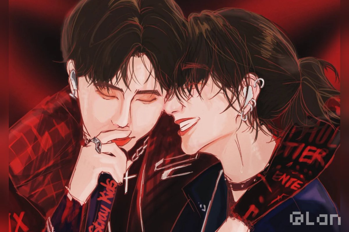 2357Lan's tweet photo. #hyunhan 
1103 kaohsiung concert

#Straykidsfanart https://t.co/vVAVKsTUdq