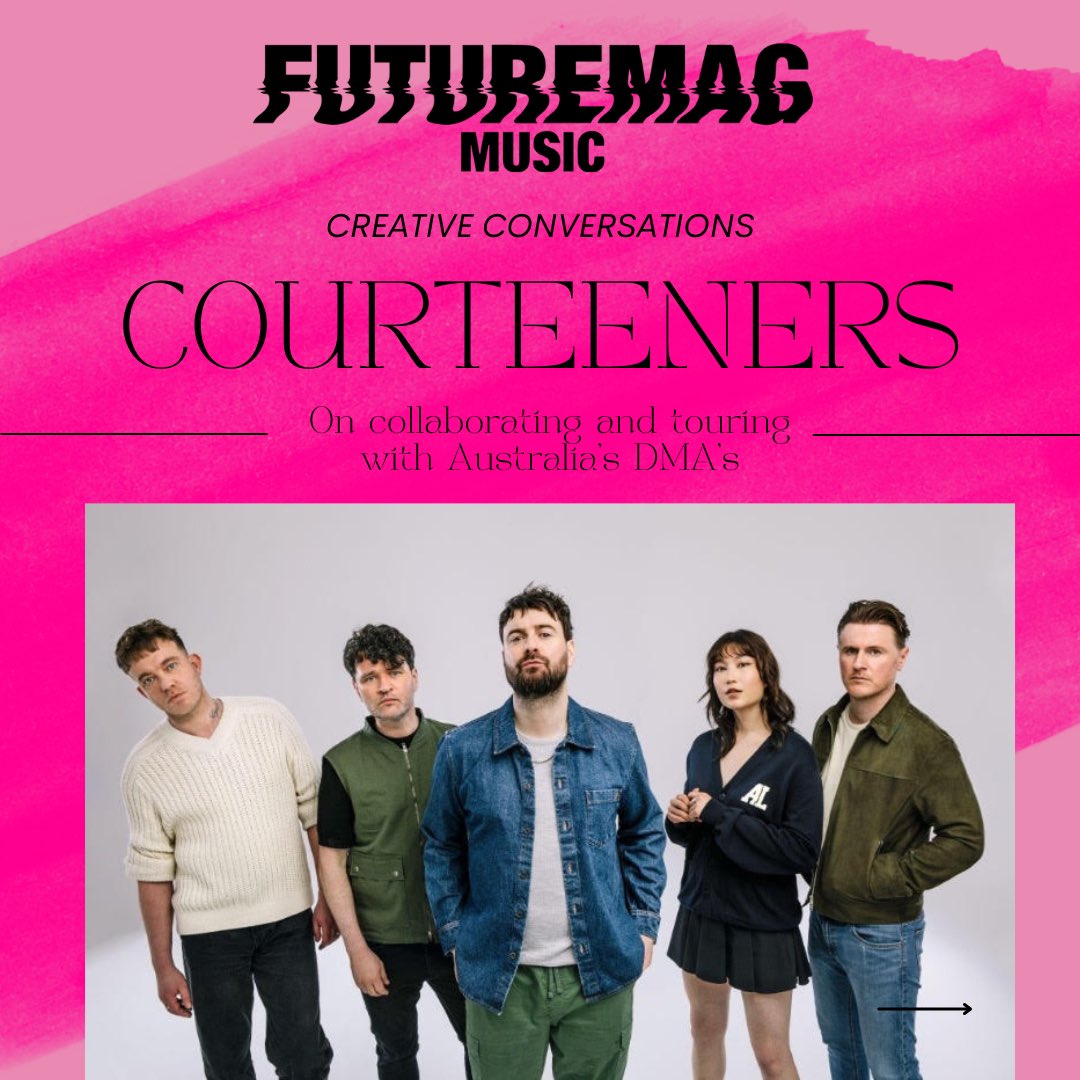futuremagmusic's tweet photo. The Courteeneers kick off their UK arena tour this Thursday with Aussie band, DMA’s.
We caught up with Courteener’s Liam Fray to chat all things collaboration, now that he’s taken on the role as co-producer for their seventh studio album.
Full interview at https://t.co/G5aSxw0c2V https://t.co/5D0bKJ32un
