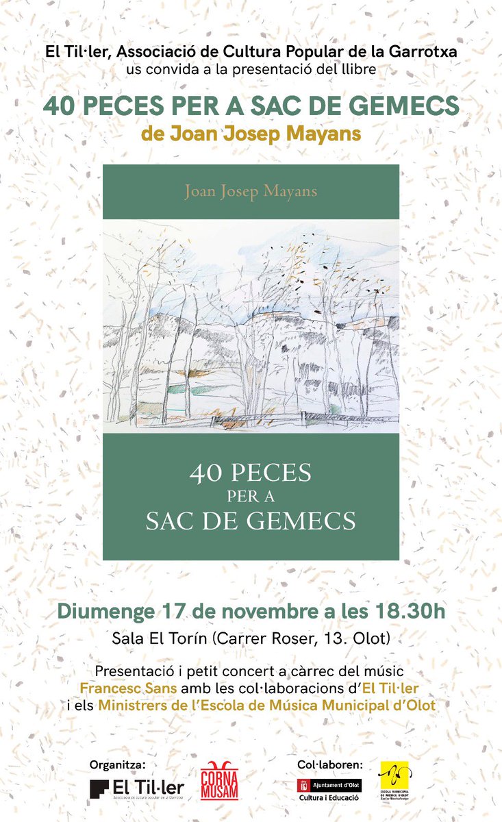 Ep! Diumenge us esperem a tots al Torín. Ens hi veurem? 😄