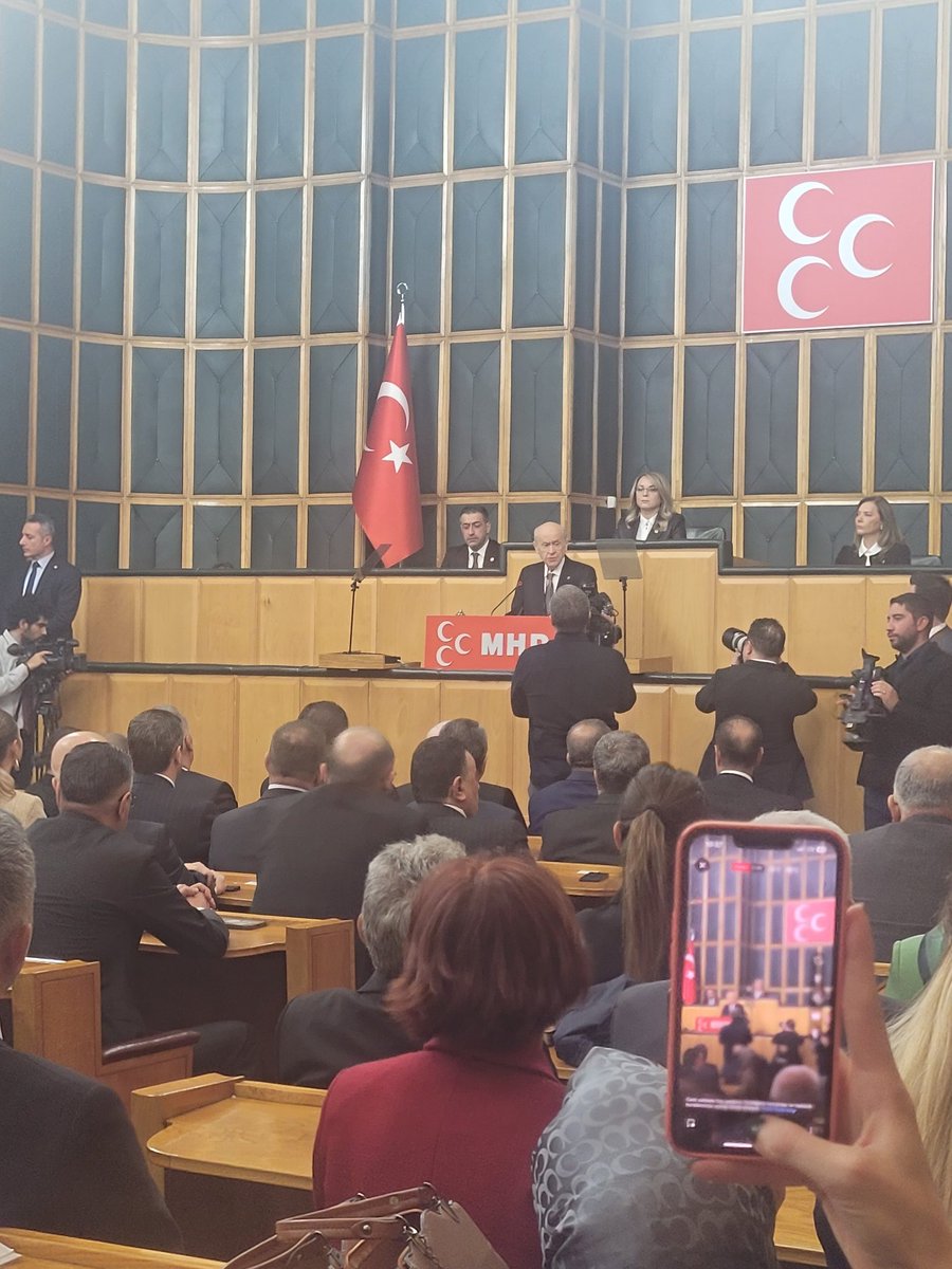 Mhp Gaziemir İlçe Başkanlığı olarak TBMM inde MHP Grup toplantısına katıldık.