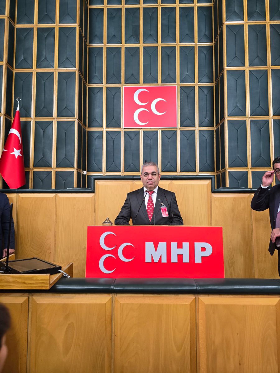ramettin's tweet photo. Mhp Gaziemir İlçe Başkanlığı olarak TBMM inde MHP Grup toplantısına katıldık. https://t.co/nAVcFp1l83