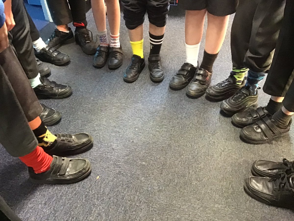 StPPPrimaryY6's tweet image. Thank you @BBCLiveLessons for our SHOUT OUT. We had a great time participating in your #bbclivelesson this morning. Here we are are wearing our odd socks to celebrate #AntiBullyingWeek2024 in school! 🧦
