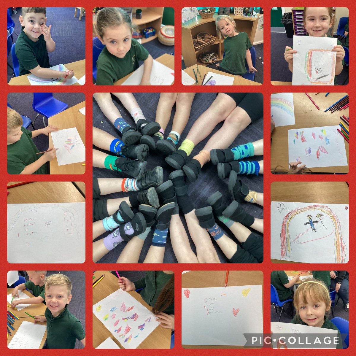 BaderPrimary's tweet image. To mark the start of #AntiBullyingWeek2024, Y1/2B are wearing their odd socks and have produced posters explaining the definition of bullying. #RRSarticle2