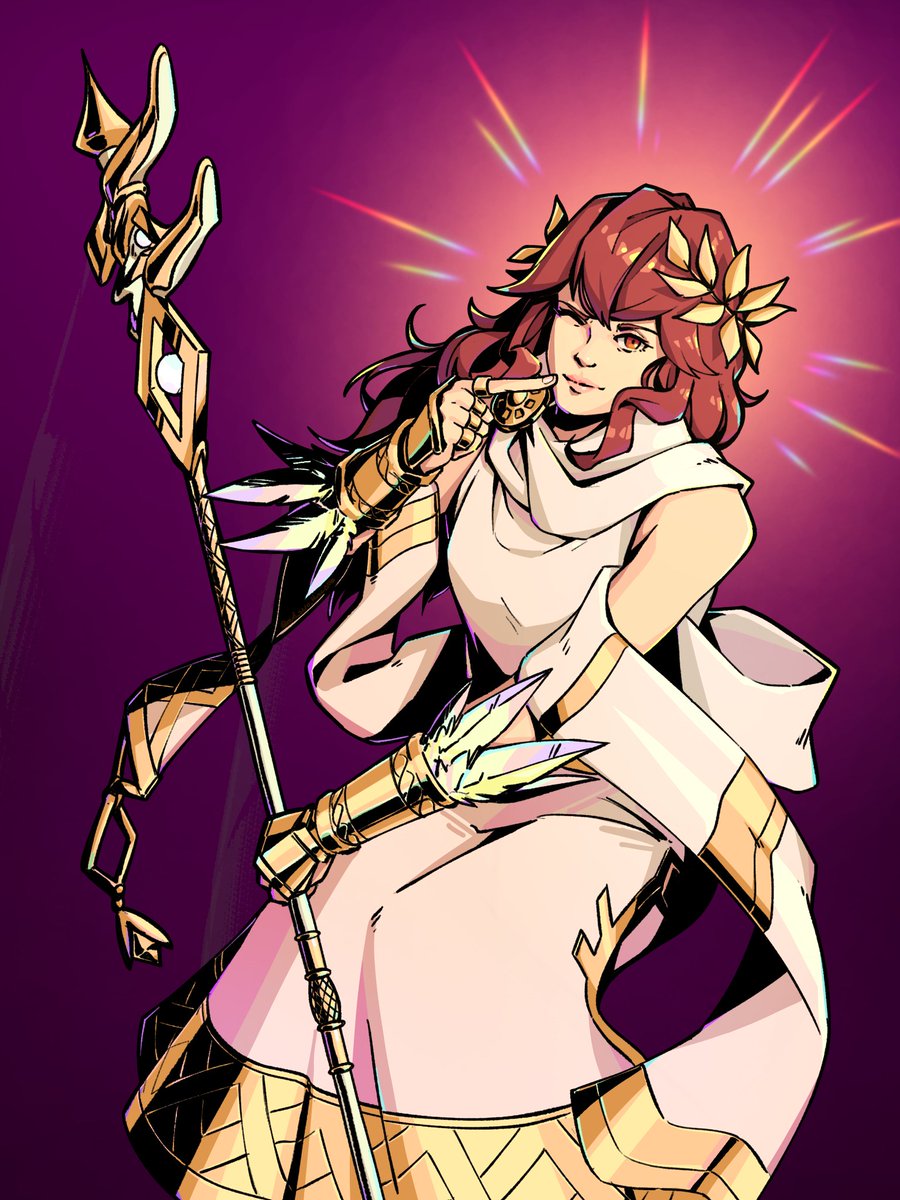 real_zero_three's tweet photo. Anna, Goddess of Wealth (Hades ver.) https://t.co/eTnIb8fDVC