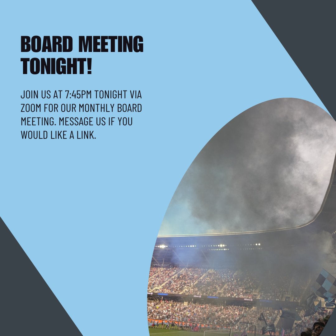 Our November Board Meeting is tonight at 7:45p. Message us for a link.