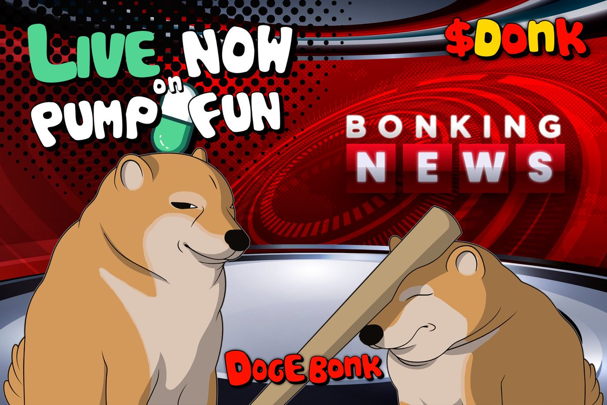 DogeBonkSol's tweet photo. $DONK IS NOW LIVE ON PF!

https://t.co/V2vgv4v1Pp https://t.co/sBkRiYk2j5